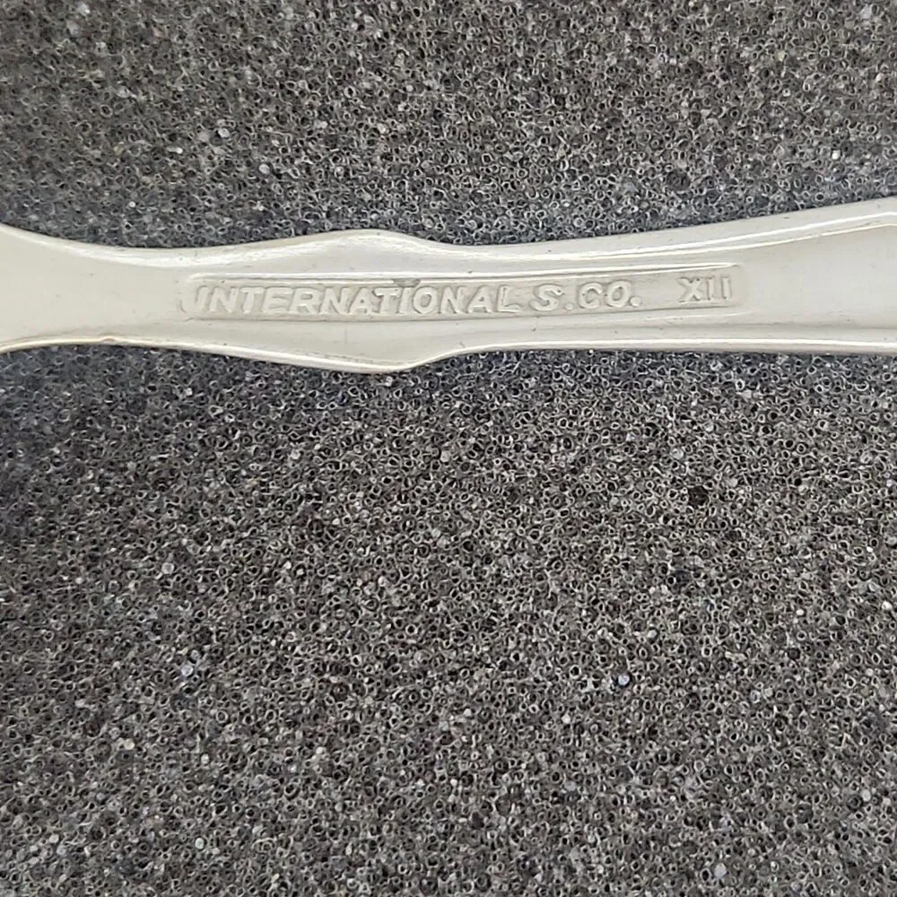 Silverplate International Silver Co XII Flatware Teaspoon Silverware Falmouth